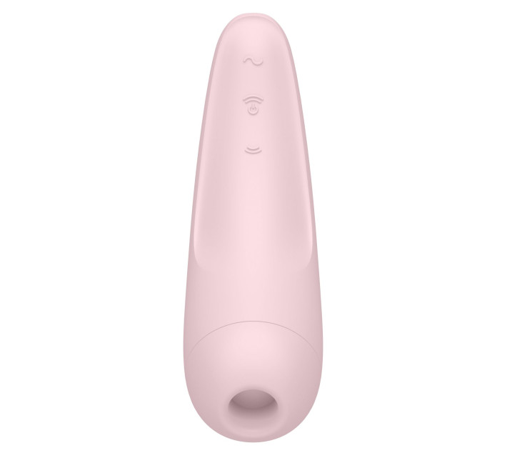Вакуумный клиторальный стимулятор Satisfyer Curvy 2+ Розовый