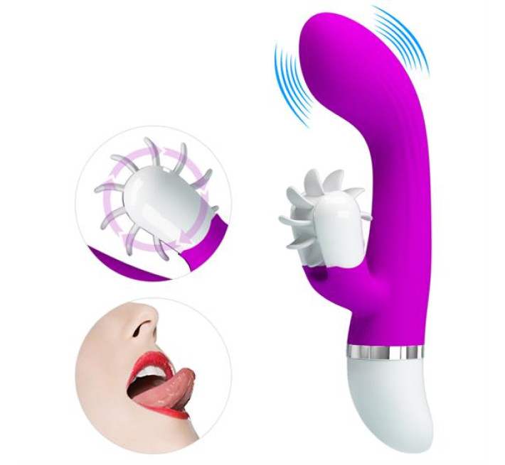 Вибратор Pretty Love Sheila Rolling Vibrator Purple