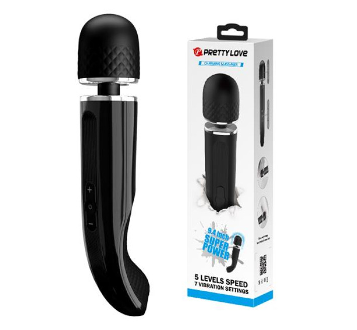 Вибромассажер Pretty Love Charming Massager Black