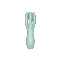 Кліторальний вібратор Satisfyer Threesome 3 Mint з трьома пальчиками Кліторальний вібратор Satisfyer Threesome 3 Mint з трьома пальчиками