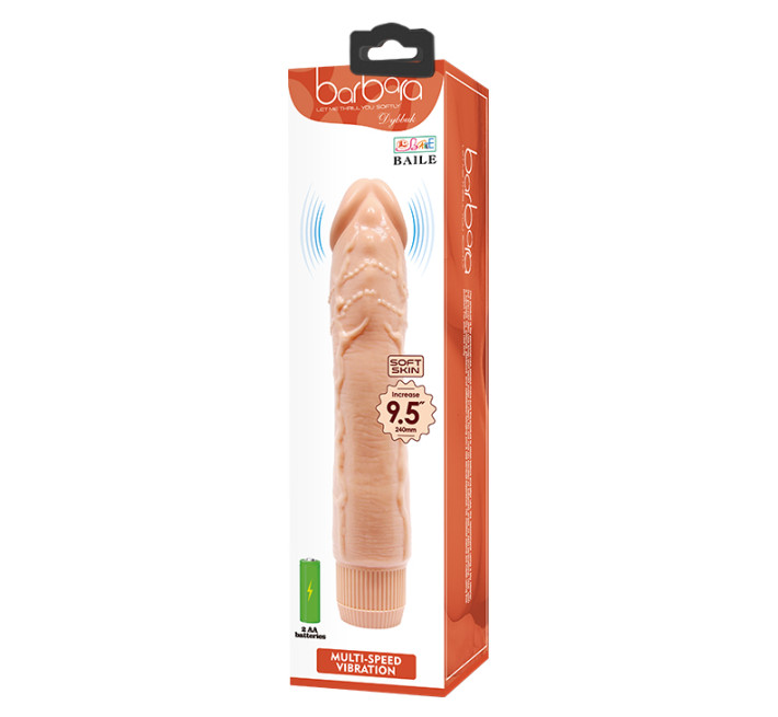 Вібратор LyBaile Barbara Dybbuk Flesh, 24 см