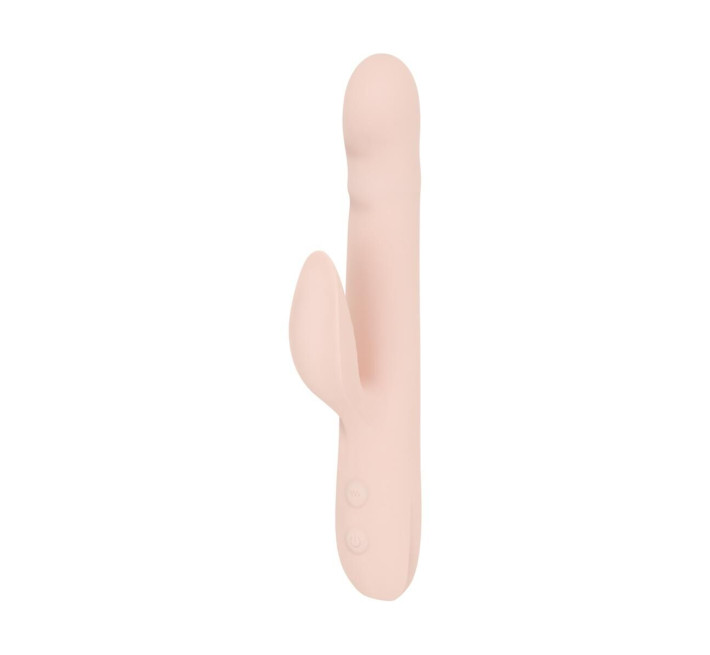 Вібратор-кролик Good Vibes Only - SHAI Thrusting Vibrator Soft Silicone - Pink