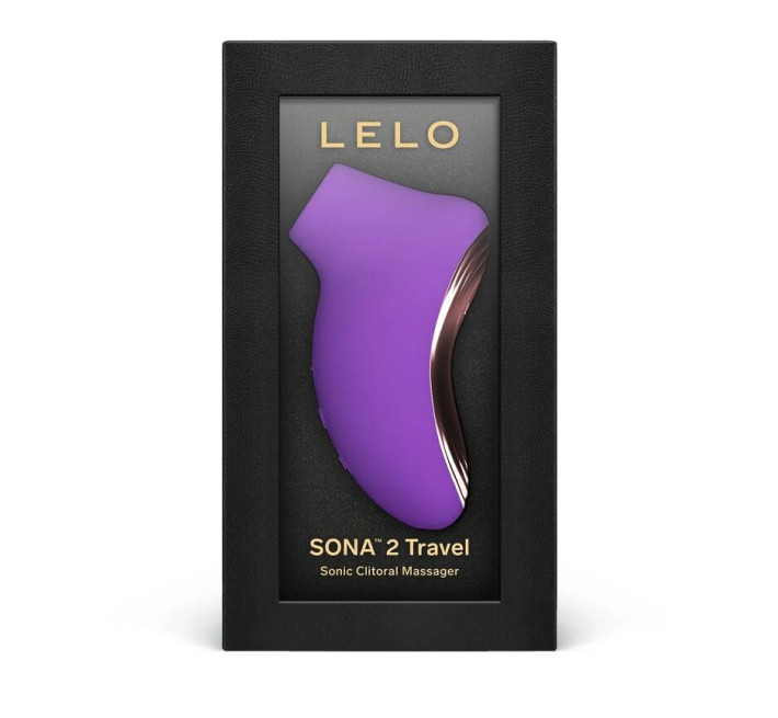 Звуковой стимулятор клитора LELO SONA 2 Travel Purple, тревел-версия, 12 режимов