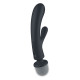 Вибратор-кролик с вибромассажером Satisfyer Triple Lover Grey, 3 мотора