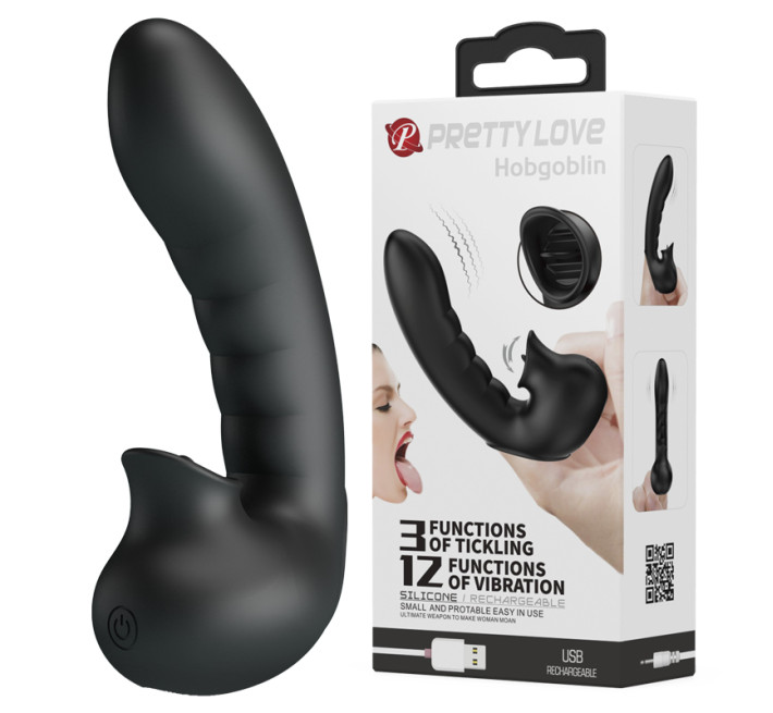 Насадка на палець Pretty Love Hobgoblin Finger Vibrator Black