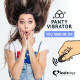 Вібратор в трусики FeelzToys Panty Vibrator Чорний з пультом дистанційного керування, 6 режимів роботи, сумочка-чохол