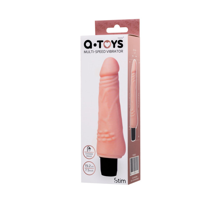 Реалістичний вібратор Toyfa A-TOYS Realistic Vibrator 761003