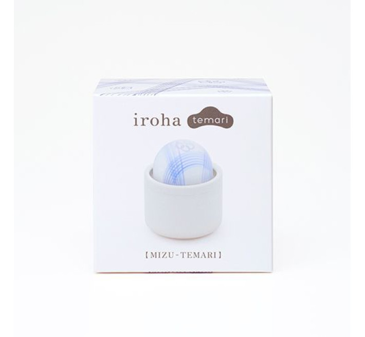 Потужний вібратор-кулька IROHA TEMARI Mizu не передає вібрацію на футляр