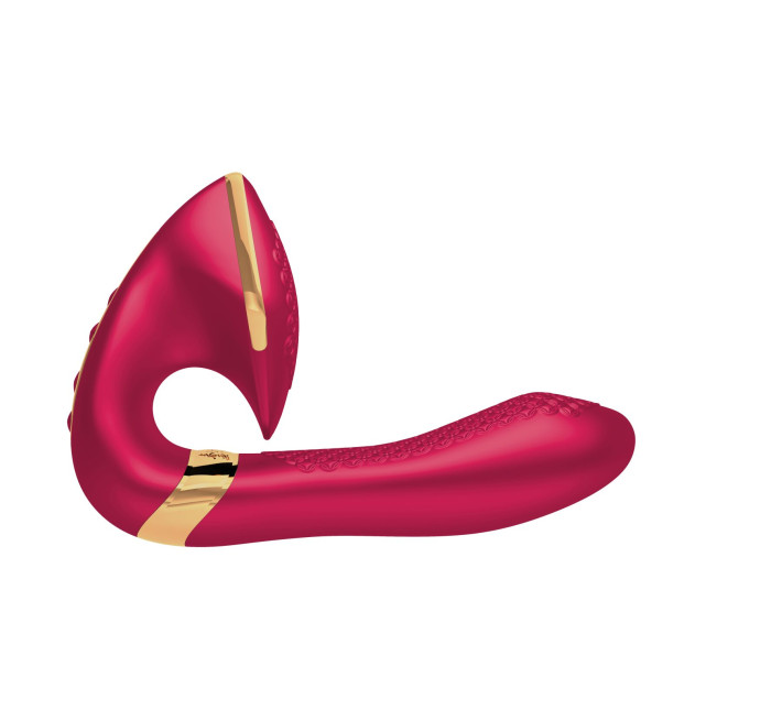 Вагинально-клиторальный вибратор Shunga Soyo Raspberry