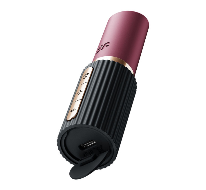 Вакуумний стимулятор Satisfyer Pro 2 Kiss, магнітна технологія 3D Air Pulse, 30 режимів, кришечка