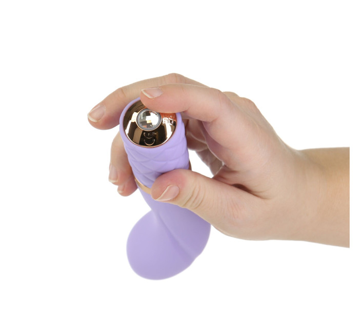 Розкішний вібратор Pillow Talk Sassy Purple Special Edition, Сваровскі, пов’язка на очі+гра