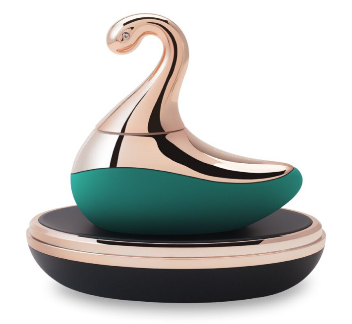 Вишуканий вакуумний вібратор Knight Jenay SOUL & DESIRE, лубрикант у комплекті