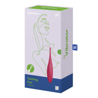 Вібратор для клітора Satisfyer Twirling Fun Червоний