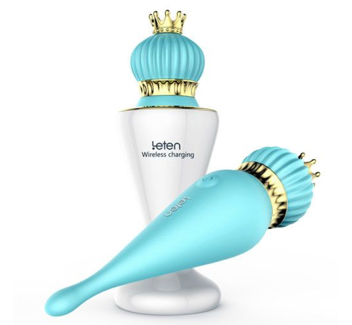 Королевский вибратор Leten Dream Key с индукционной зарядкой