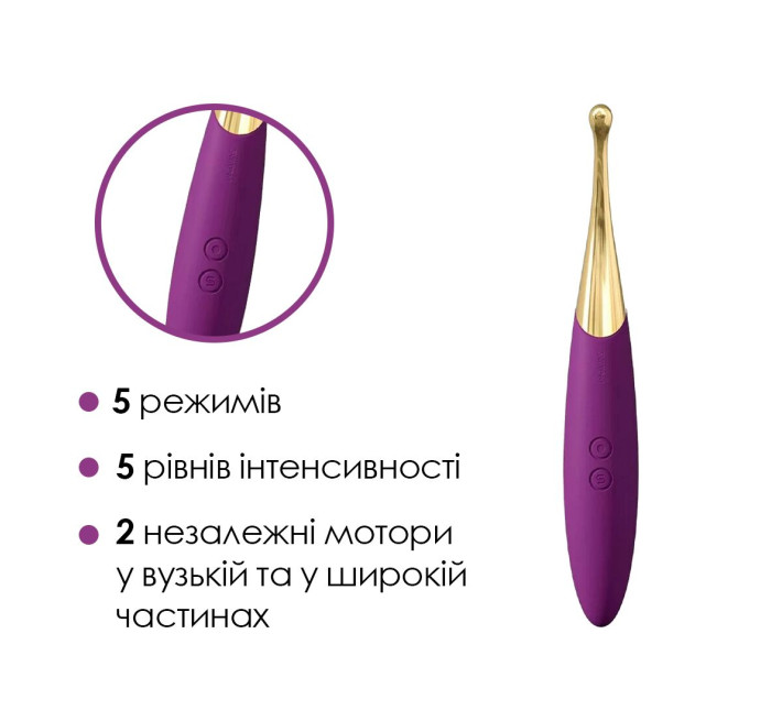 Универсальный вибратор Svakom Beatrice, 4 варианта использования