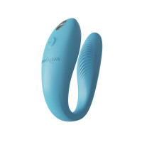 Смарт-вібратор для пар We-Vibe Sync GO Turquoise Смарт-вібратор для пар We-Vibe Sync GO Turquoise