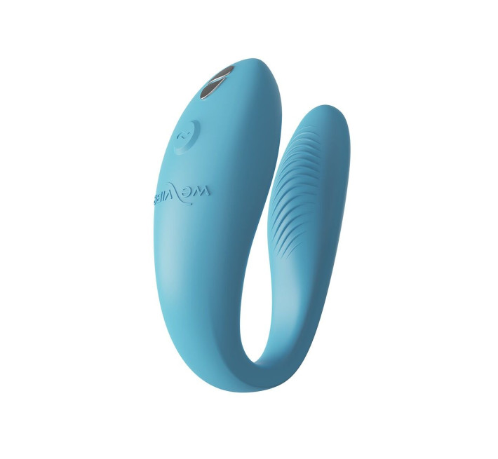 Смарт-вибратор для пар We-Vibe Sync GO Turquoise