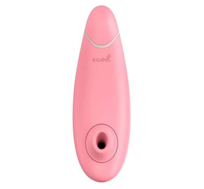 Вакуумный стимулятор клитора из биоматериалов Womanizer Premium Eco Pink