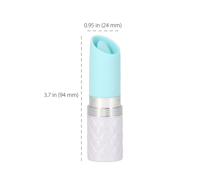 Вибратор Pillow Talk Lusty Luxurious Flickering Massager - Teal