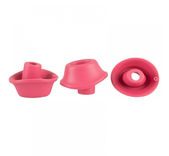 Змінні насадки Womanizer Premium, Classic, Liberty, Starlet - S, Малинові, 3 шт