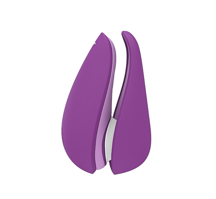 Вакуумний кліторальний стимулятор Womanizer Liberty 2 Purple, 8 режимів, магнітна кришечка