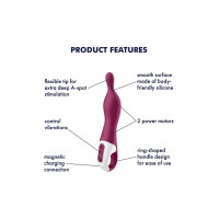 Вібратор для точки А Satisfyer A-Mazing 1 Berry