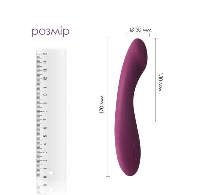 Вибратор для точки G с интеллектуальным режимом Svakom Amy 2