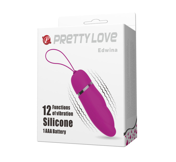 Виброяйцо Pretty Love Edwina Розовое