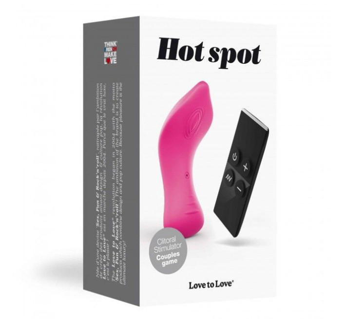 Стимулятор клітора та ерогенних зон Love To Love HOT SPOT з пультом ДУ