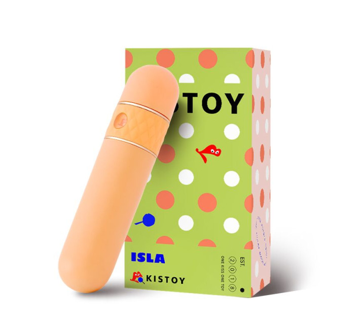 Вакуумный вибратор KisToy ISLA Orange