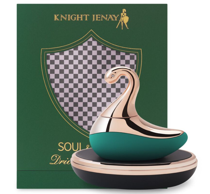 Вишуканий вакуумний вібратор Knight Jenay SOUL & DESIRE, лубрикант у комплекті