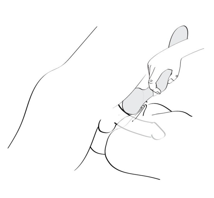 Вібромасажер Shunga Zoa Raspberry, двосторонній