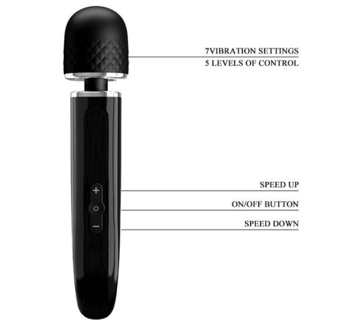 Вибромассажер Pretty Love Charming Massager Black