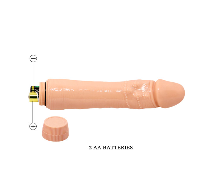 Вібратор LyBaile Barbara Dybbuk Flesh, 24 см