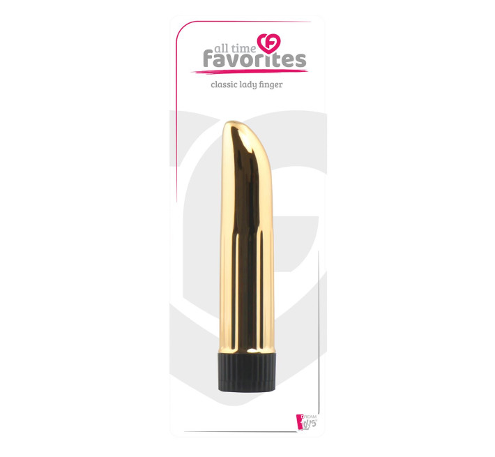 Вібратор Dreamtoys Classic Lady Finger Золотий