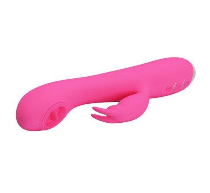 Вибратор Pretty Love Rachel Licking Vibrator Magenta