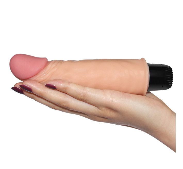Реалістичний вібратор LoveToy Reel Softee Vibrator 7 Тілесний