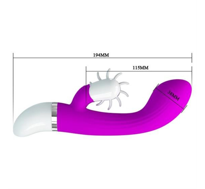 Вибратор Pretty Love Sheila Rolling Vibrator Purple