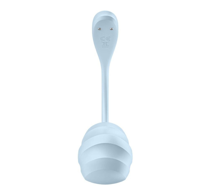 Смарт-виброейте Satisfyer Smooth Petal Connect App Light Blue