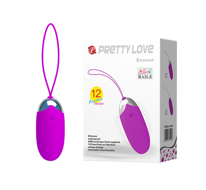 Віброяйце Pretty Love Benson Фіолетове