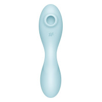 Вакуумний смарт-стимулятор із вібрацією Satisfyer Curvy Trinity 5 (Blue), керування зі смартфона Вакуумний смарт-стимулятор із вібрацією Satisfyer Curvy Trinity 5 (Blue), керування зі смартфона