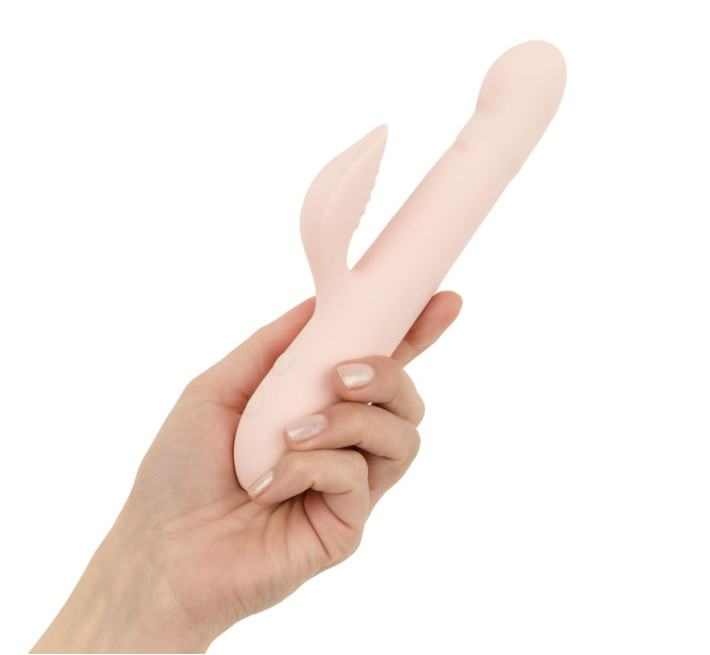 Вібратор-кролик Good Vibes Only - SHAI Thrusting Vibrator Soft Silicone - Pink