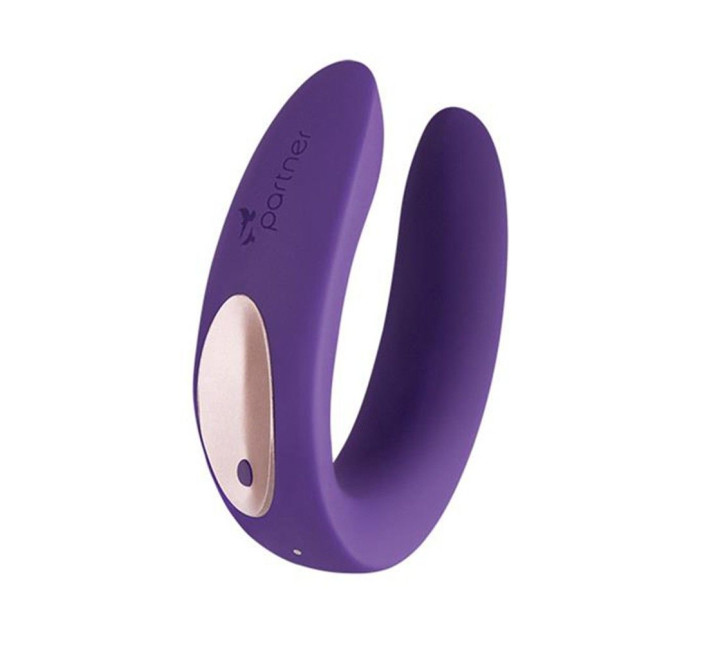 Вибратор для пар Satisfyer Double Plus Remote с пультом ДУ и двумя моторчиками