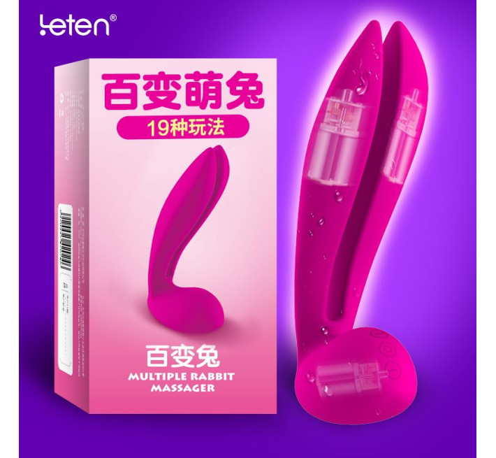 Вібромасажер Leten Multi Rabbit