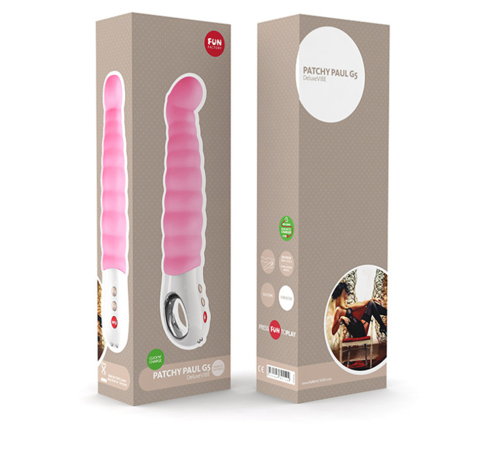 Вибратор Fun Factory Patchy Paul G5 Розовый