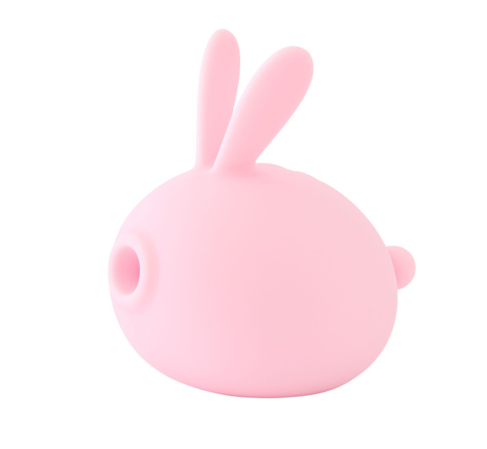 Вакуумный клиторальный стимулятор с вибрацией KISTOY Too Simple Pink