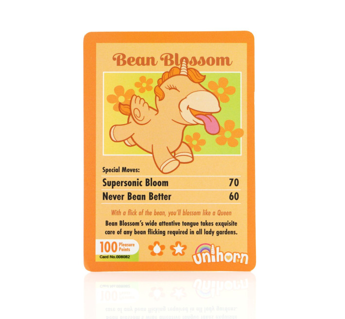 Вібратор-єдиноріжка Unihorn - Bean Blossom, пульсівний язичок