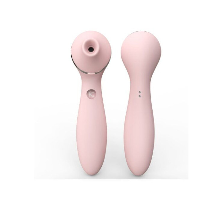 Вакуумный вибратор KisToy Polly Plus Розовый