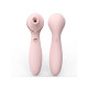 Вакуумный вибратор KisToy Polly Plus Розовый
