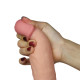 Вибратор LoveToy The Ultra Soft Dude Vibrating 8.5 Телесный